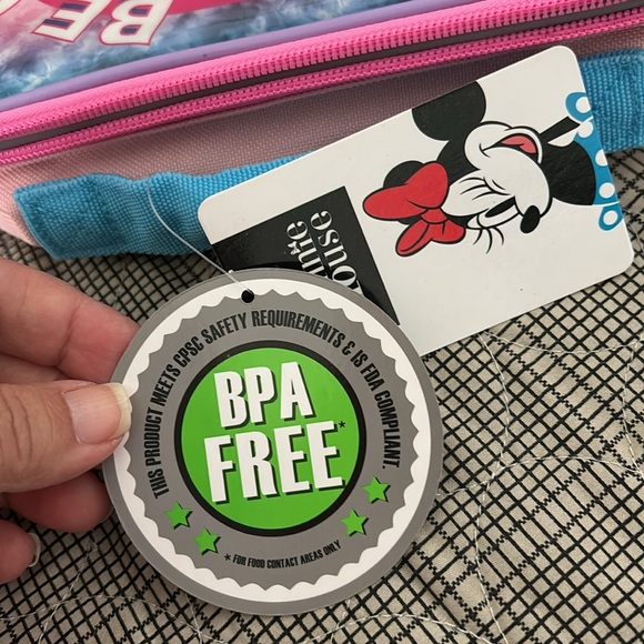 DISNEY Girlie Bundle- NWT MINNIE MOUSE LUNCHBOX & GUC PET CARE SMALL BACKPACK - Picture 6 of 8